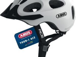 Casco ABUS Youn-I ACE con LED - Bianco M