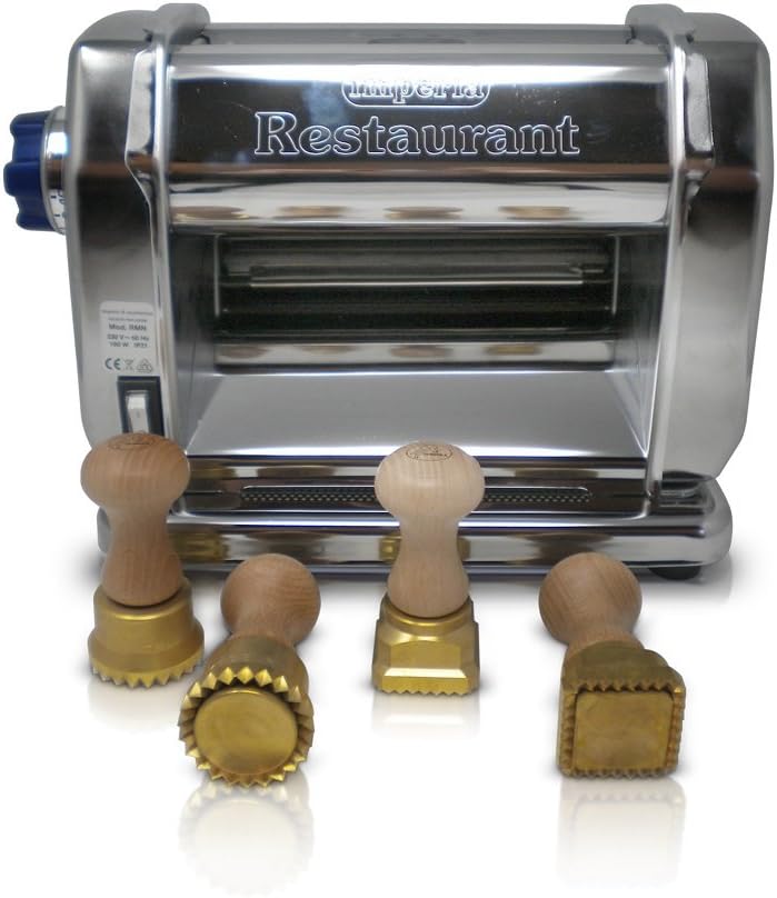 Imperia Bundle Macchina Pasta Elettrica + 2 Stampi Ravioli