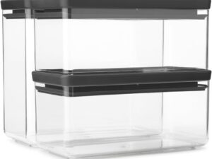Brabantia TASTY+ Set 2 contenitori ermetici 1,5L e 3,5L