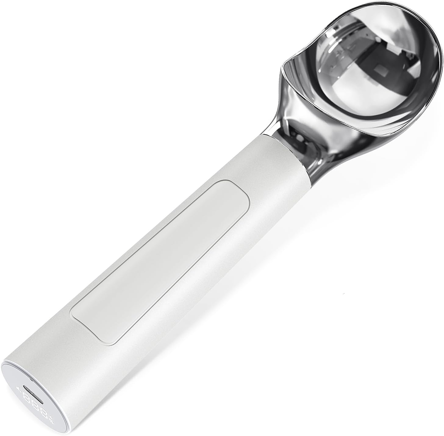 Cucchiaio elettrico gelato riscaldato 70°C, USB-C, antiaderente