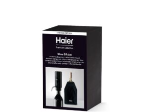 Set Regalo Vino Premium Haier 2-in-1 con Borsa Refrigerante