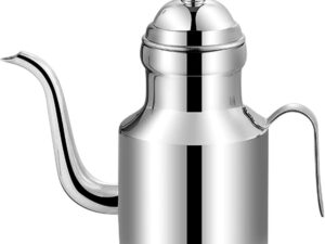 Dispenser acciaio inox 500 ml per olio, aceto e salsa