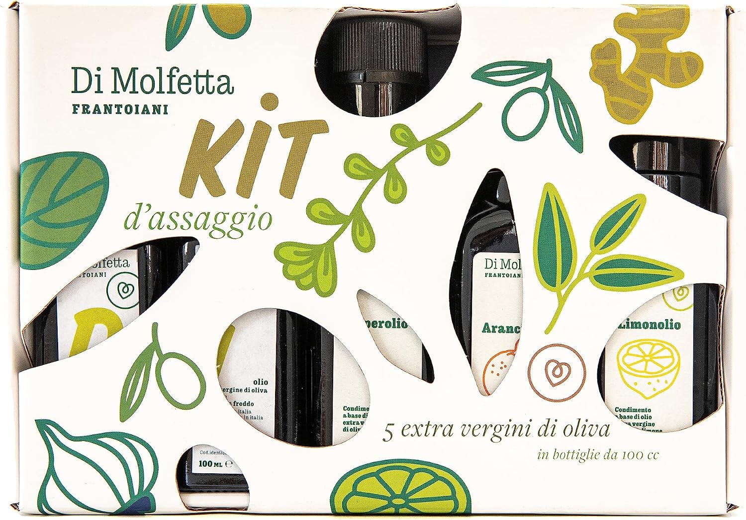 Kit Degustazione 4 Oli EVO Pugliesi 100 ml