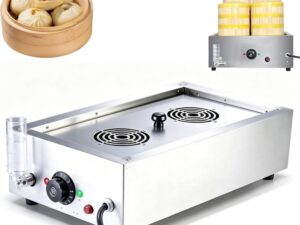 Vaporiera Professionale per Panini al Vapore 2/4/6 Fori