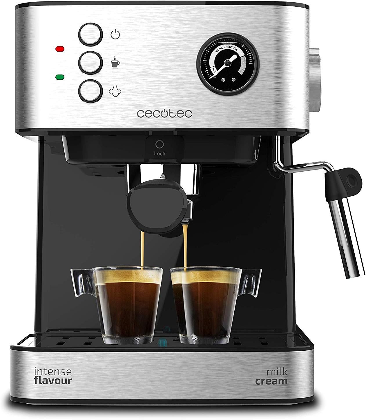 Cecotec Power Espresso 20: Macchina caffè 20 bar professionale