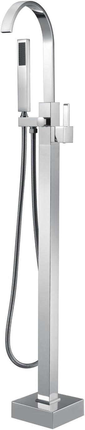 Vasca idromassaggio freestanding Artiqua con doccetta