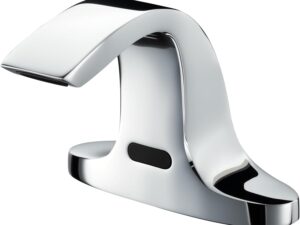 Rubinetto touchless per bagno, sensore automatico 3 fori