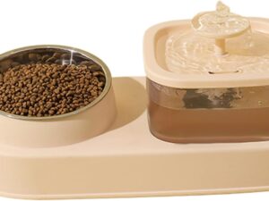 Set alimentazione gatti Premium con ciotole rialzate