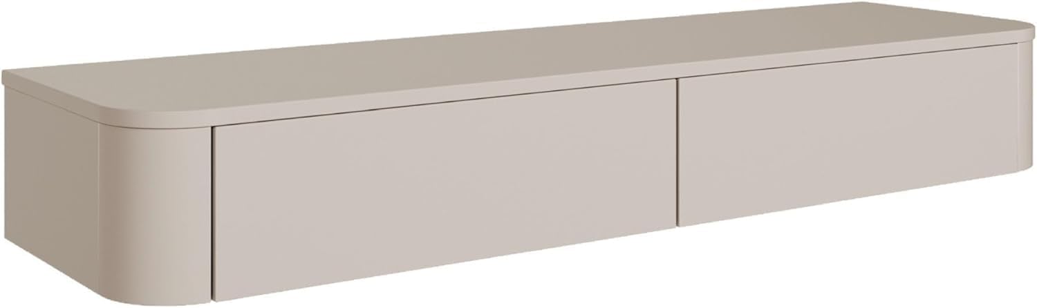 Mobile TV Selsey Sospeso 140 cm - Finitura Cachemire