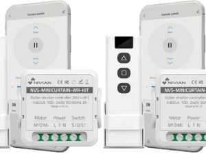 NIVIAN Controller WiFi per tende motorizzate con App Tuya