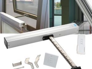 Aprifinestra elettrico a catena con telecomando
