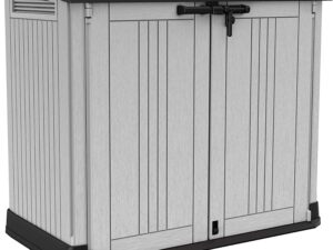 Keter Porta Attrezzi Store-It-Out Nova 880L, Grigio/Nero