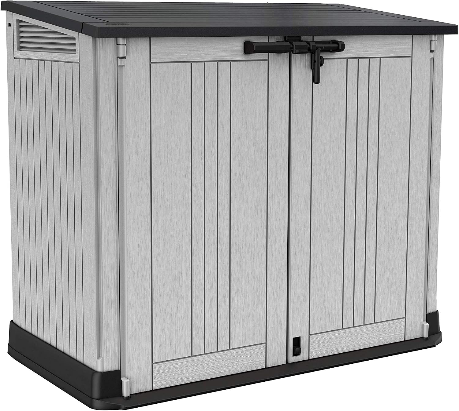 Keter Porta Attrezzi Store-It-Out Nova 880L, Grigio/Nero