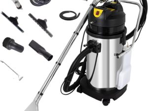 Lavamoquette Professionale 40L | Aspirazione Solidi/Liquidi