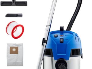 Nilfisk Multi II 22L Inox Aspiratore Solidi/Liquidi 1400W