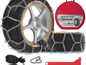Catene da Neve Automatiche HAPPYMATE 12 mm - Montaggio in 1 Minuto