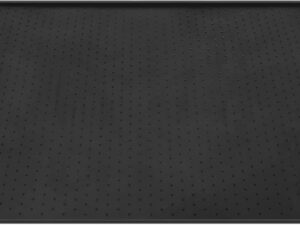Tappetino nero in silicone per macchina da caffè 48x30 cm