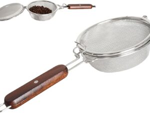 Tostacaffè Manuale in Acciaio Inox