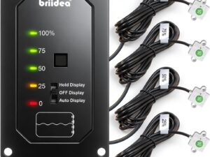Briidra - Monitor serbatoio acqua per camper senza forature