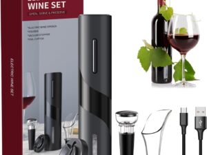 Cavatappi Elettrico 4 in 1 Professionale con USB