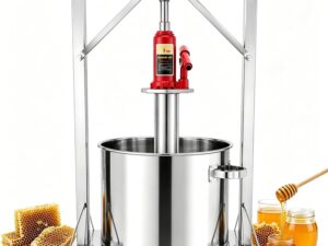 Pressa idraulica 3T per vino, cidro e formaggio in acciaio
