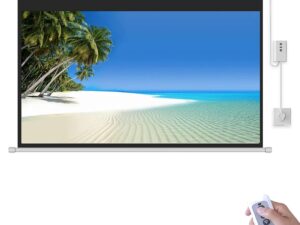 Schermo proiettore motorizzato 50"-72" 4K 16:9