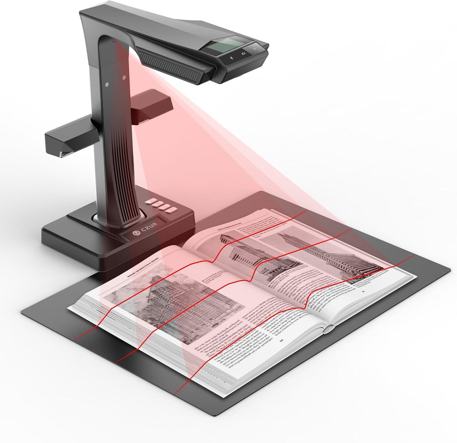 CZUR ET24 PLUS Scanner libri A3 con OCR 180 lingue