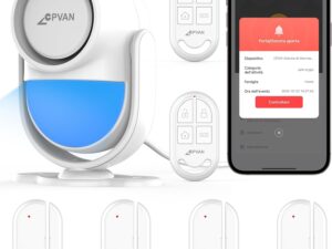 CPVAN Allarme Casa WiFi Senza Fili - Kit 10+4 Sensori