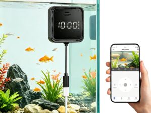 Fotocamera acquario 1080p con Wi-Fi e visione notturna