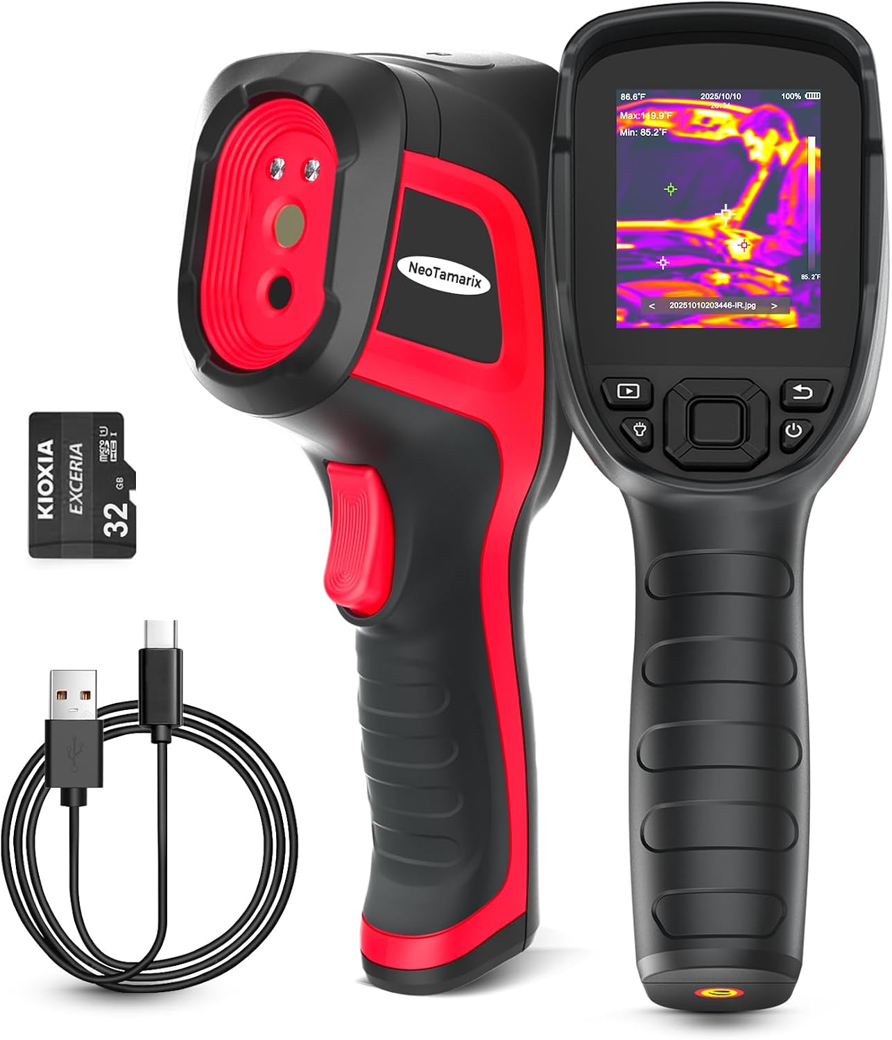 NeoTamarix CX200+ Termocamera IR 256x192 con fotocamera 2MP