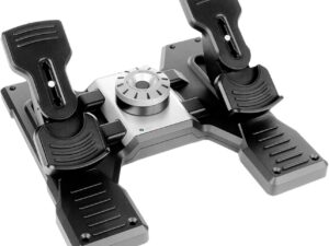 Logitech G Saitek PRO Flight Rudder Pedaliera Timone PC