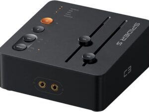 Fosi Audio C3 DAC USB, Gaming Audio Surround 7.1, Nero