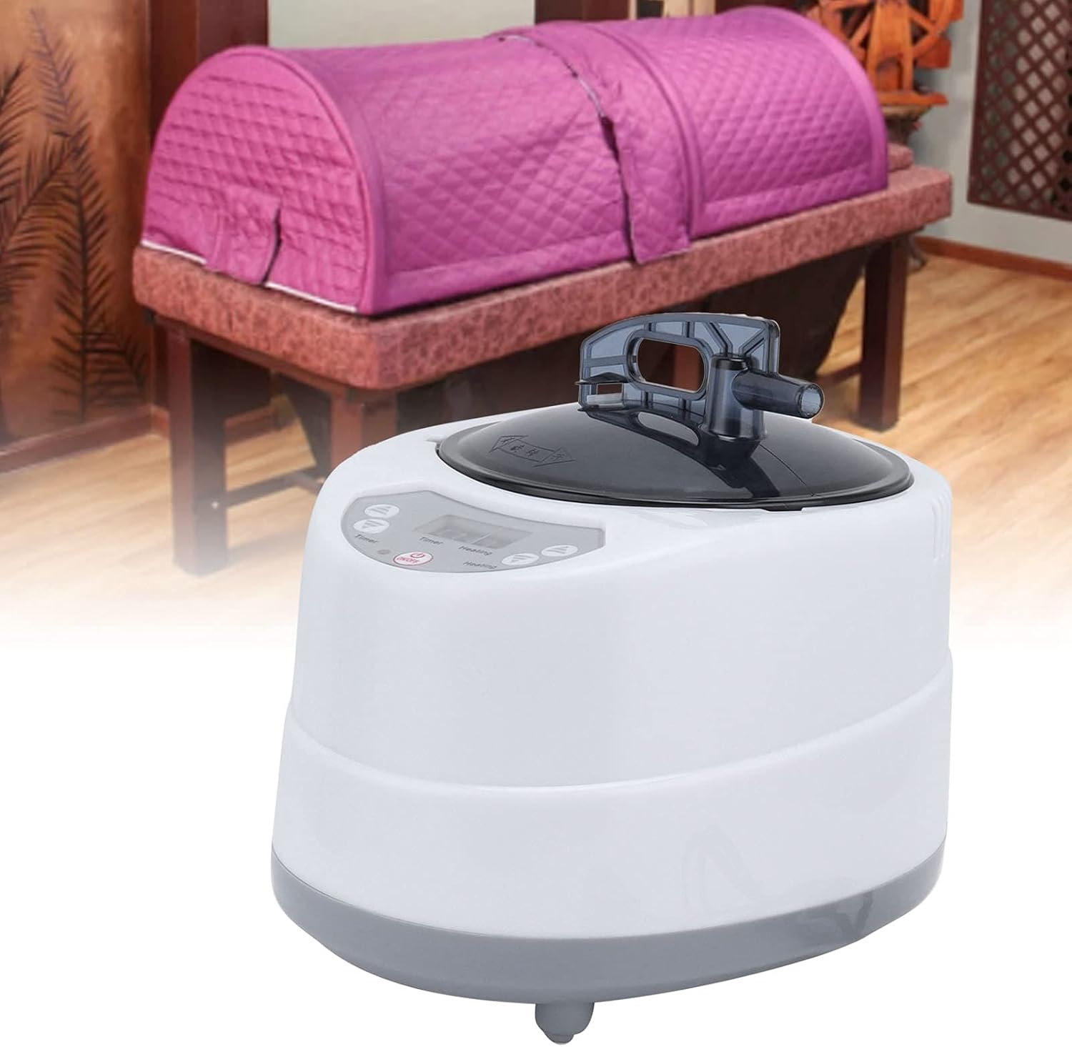 Generatore di vapore per sauna portatile 1000W 2L