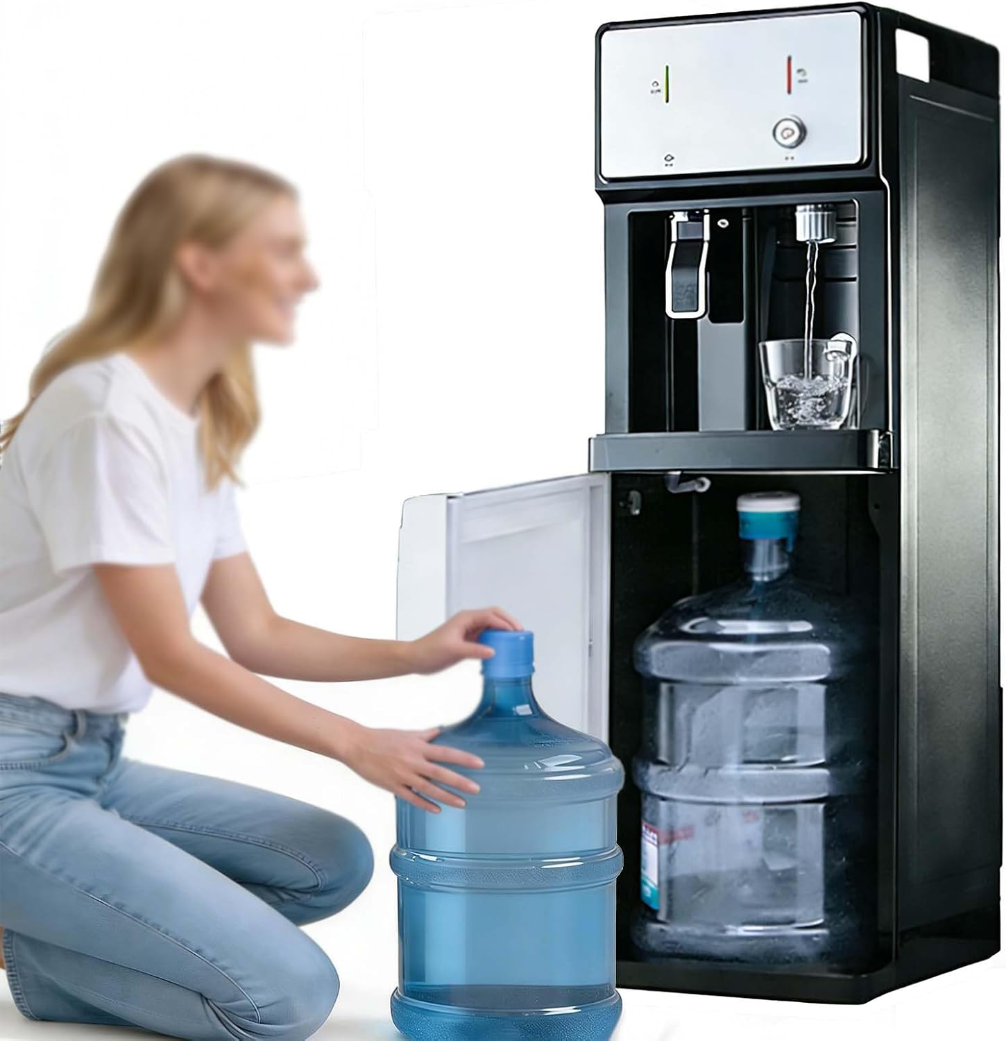 Distributore Acqua Refrigerata a Caricamento Inferiore