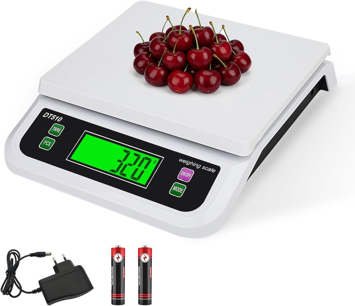 Bilancia Professionale Cucina 30kg LCD - 6 Unità Misura