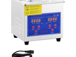 VEVOR Pulitore Ultrasuoni 1.3L Professionale Acciaio Inox