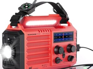 Radio Meteo Portatile con SOS, Torcia e Solar