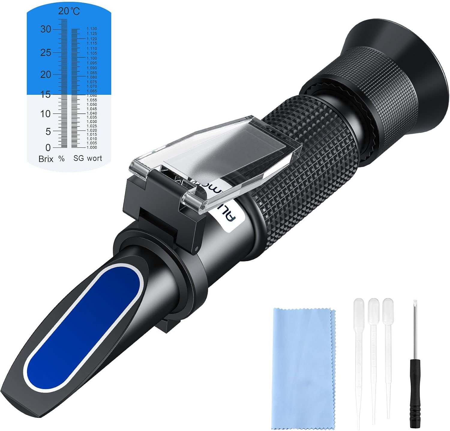 Rifrattometro Birra Mosto ALLmeter con ATC e Doppia Scala
