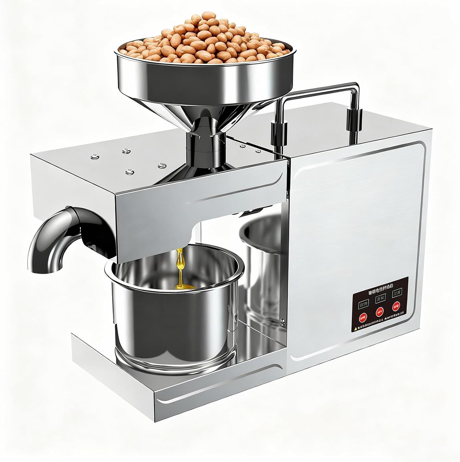 Estrattore di olio professionale in acciaio inox automatico