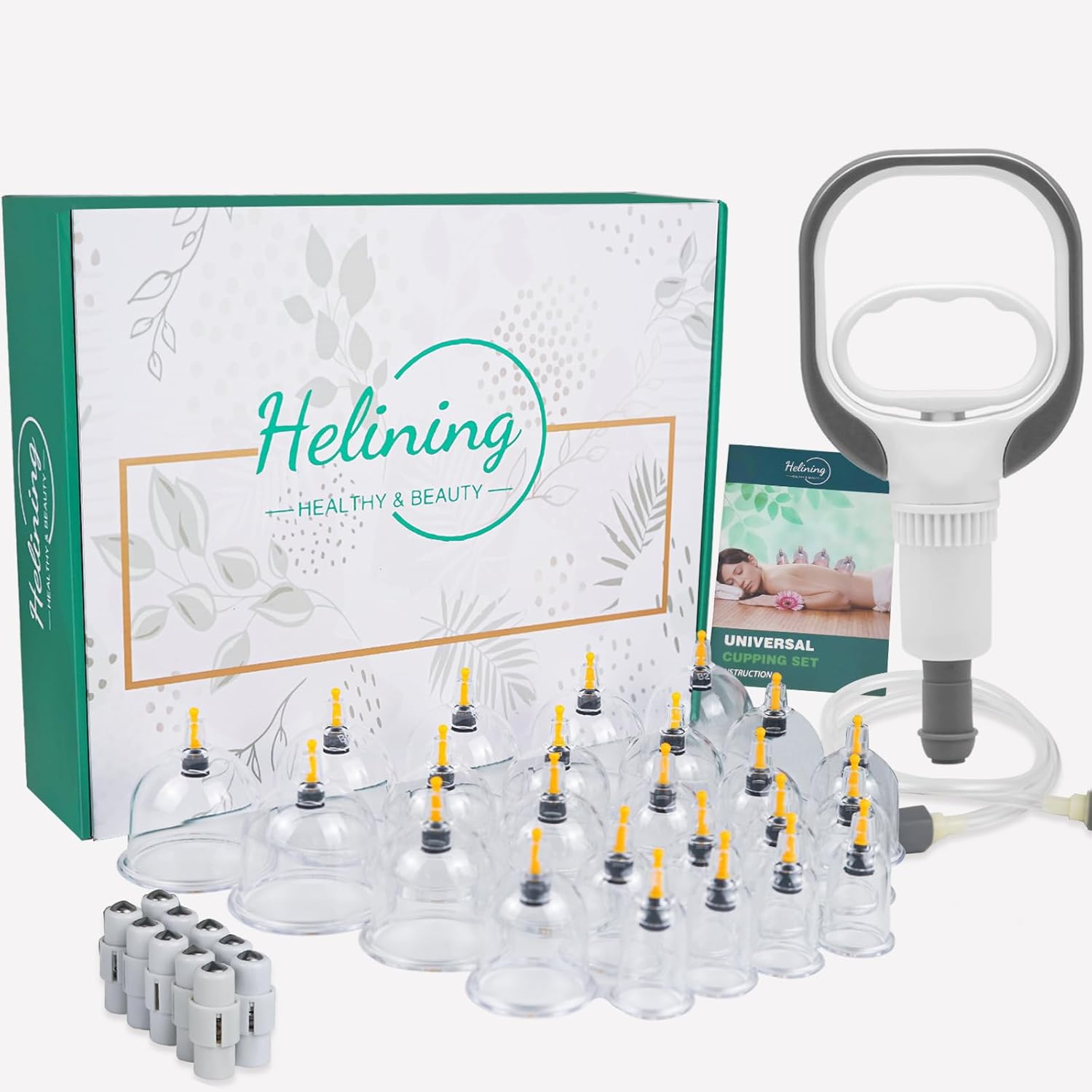 Kit Coppettazione Professionale 18 Pezzi con Pompa