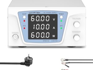 Alimentatore 60V 10A 600W Regolabile DC con Display LED