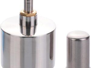 Lampada ad alcol inox 200 ml per laboratorio e artigianato