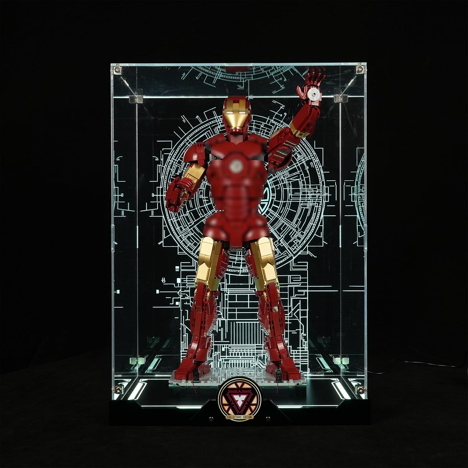 Vetrina LED acrilico per Lego 76344 Iron Man