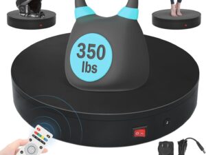 Giradischi motorizzato 32 cm ComXim 136 kg, ideale per foto 360°