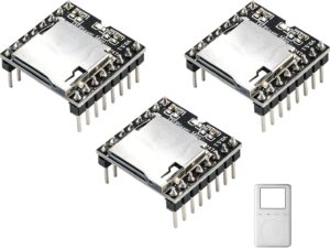 3 Mini Moduli DFPlayer MP3 24bit con DAC per Progetti DIY