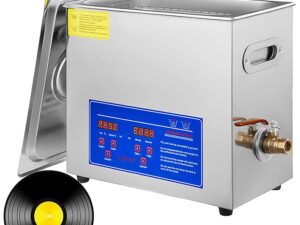 Pulitore ultrasuoni 6L per vinili LP 7-12"