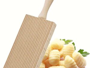 Piatto Gnocchi in Legno di Faggio per Pasta Fatta in Casa