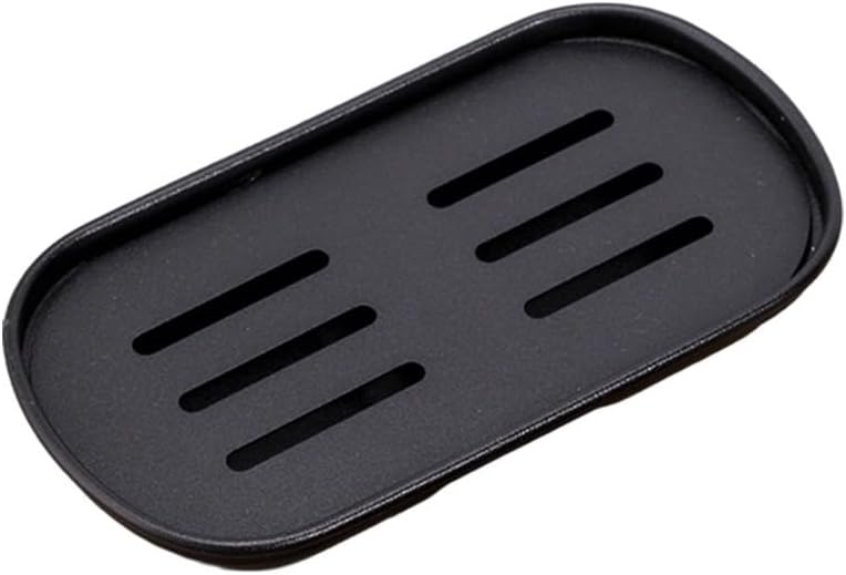 Vassoio inox rettangolare per tè, bagno, scrivania