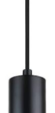 Alpinaluz LAON: Lampada Sospensione Alluminio 40 cm Nero