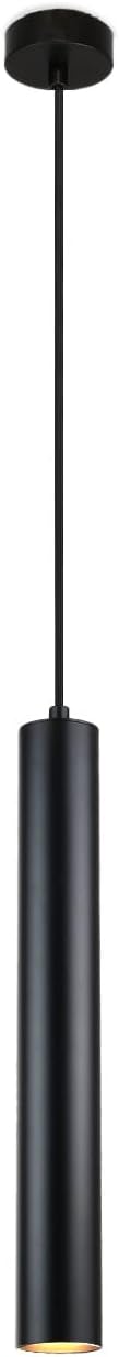 Alpinaluz LAON: Lampada Sospensione Alluminio 40 cm Nero